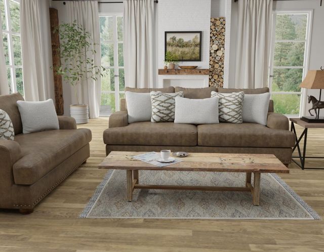 Corinthian Furniture Dutton Antler Loveseat-1
