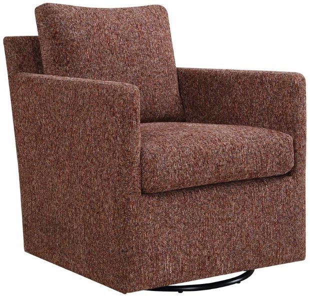 Uttermost® Tisdell Blush/Canyon Swivel Glider-0