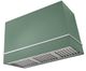 AGA Loge 48" Mineral Green Wall Mounted Range Hood with Polished Brass Trim-0