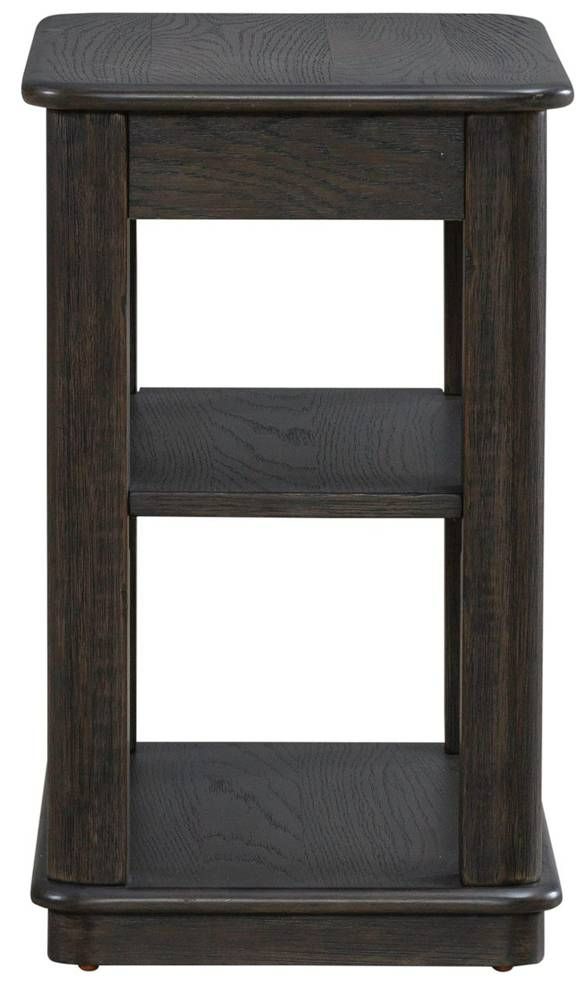 Liberty Furniture Wallace Aged Oak Chairside Table-3