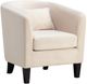 Elements International Stanton Mercer Cream Chair-0
