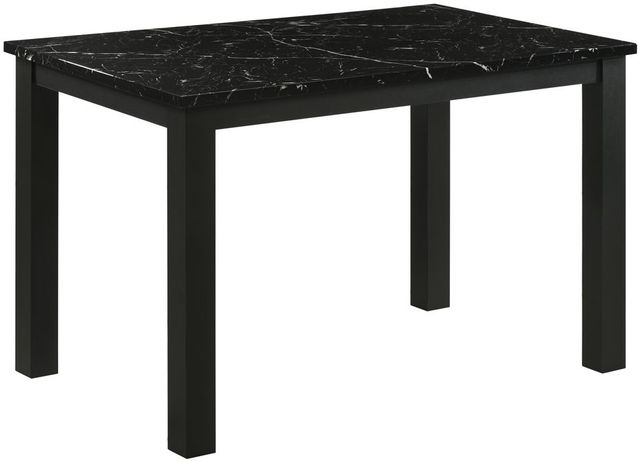 Crown Mark Resia Black Dining Table-0