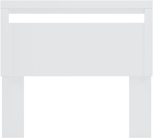 Signature Design by Ashley® Flannia White Full Panel Headboard-0