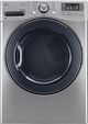 LG 7.4 Cu. Ft. Graphite Steel Front Load Electric Dryer-0