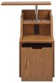 Flexsteel® Sidekick Medium Brown Smart Side Table-3