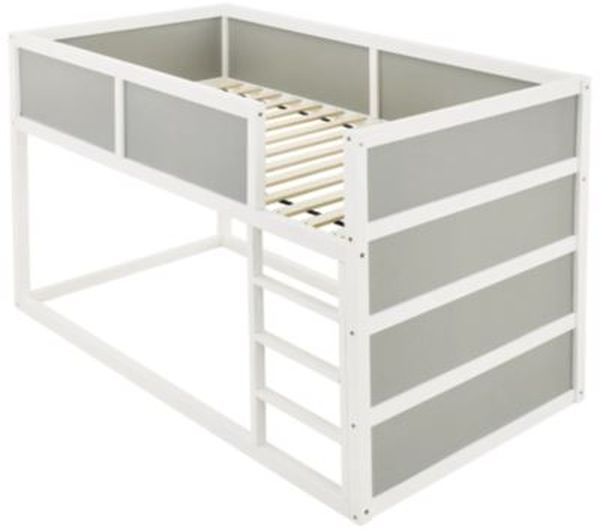Signature Design by Ashley® Romanton Gray/White Twin Loft Bed-1