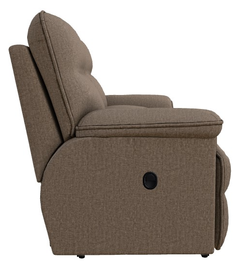 La-Z-Boy® Jay Mushroom Manual Reclining Loveseat with Console