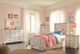 Signature Design by Ashley® Willowton 3-Piece Whitewash Twin Panel Headboard Bed Set-4