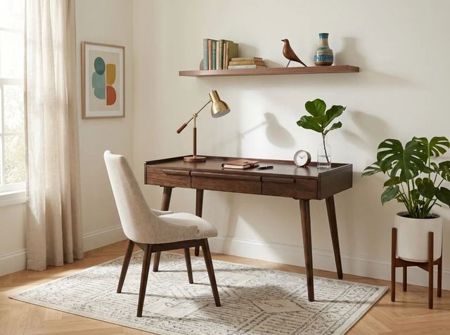 Sunny Designs™ American Modern Carioca/Walnut Dining Chair-1