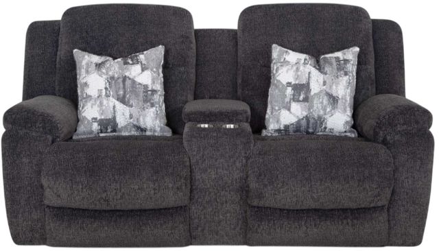 Franklin™ Heston Frenzy Graphite Power Reclining Loveseat-0
