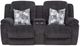 Franklin™ Heston Frenzy Graphite Power Reclining Loveseat-0