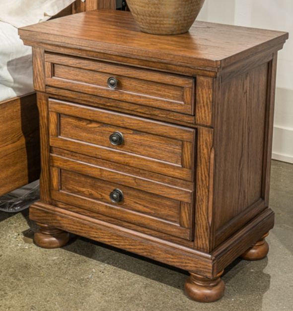 Signature Design by Ashley® Zackaryn Warm Brown Nightstand-1