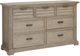 American Woodcrafters Heritage Coast Sea Oat 7-Drawer Dresser-0