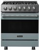 Viking® 3 Series 30" November Sky Pro Style Natural Gas Range-0