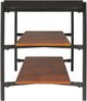 Riverside Furniture Lennox Black/Rosewood Entertainment Console-2