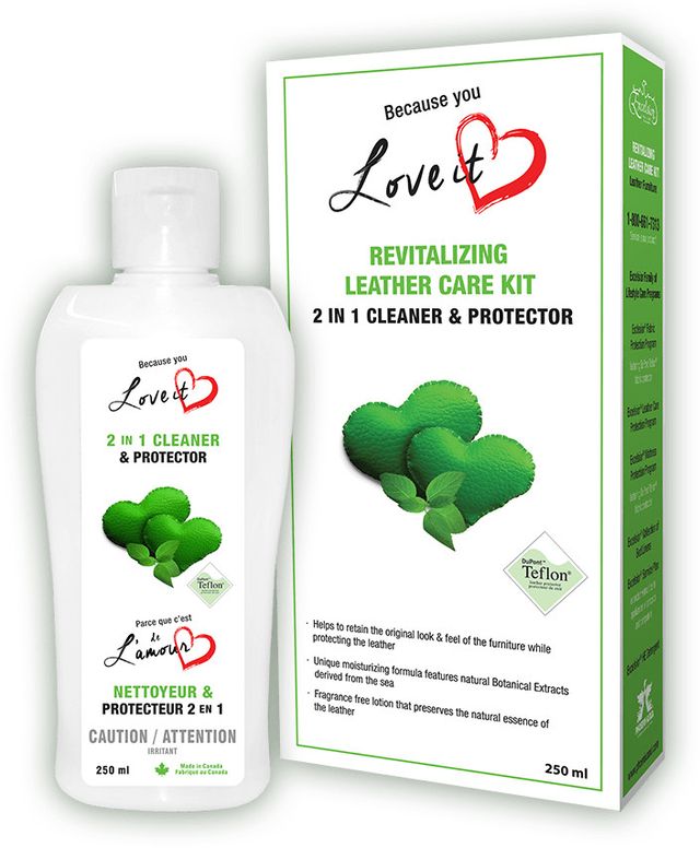 Excelsior® Revitalizing Leather 2 in 1 Cleaner & Protector Care Kit