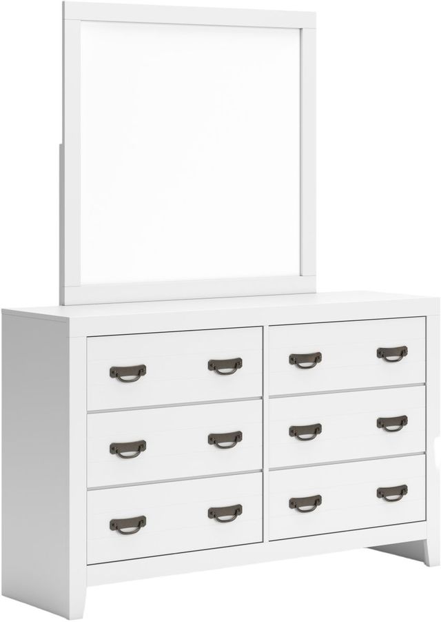 Signature Design by Ashley® Binterglen 3-Piece White Queen Panel Bedroom Set-2