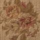 Nourison Home™ Mina Victory Vintage Pillow Beige Floral Checkers 18"x18" Throw Pillow-2