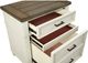 aspenhome® Caraway Aged Ivory 2-Drawer Nightstand-1