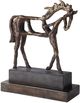 Uttermost® Titan Horse Antiqued Bronze Sculpture-0