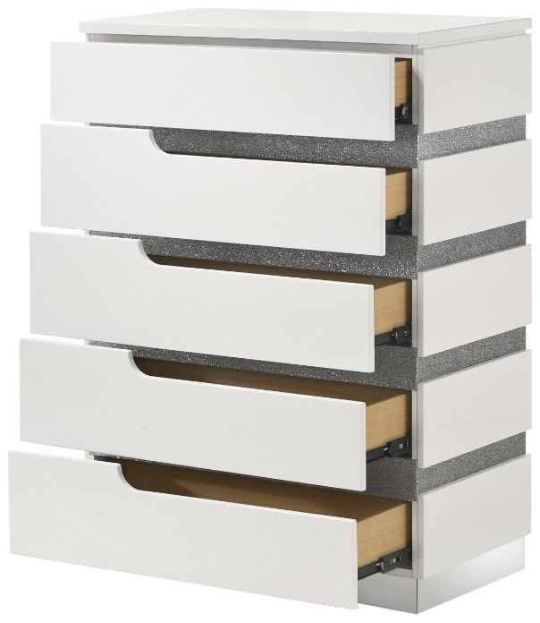 New Classic® Home Furnishings Paradox White Chest-3