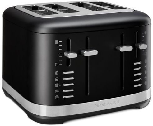 KitchenAid® 4 Silce Black Matte Toaster -0