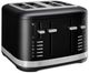 KitchenAid® 4 Silce Black Matte Toaster -0