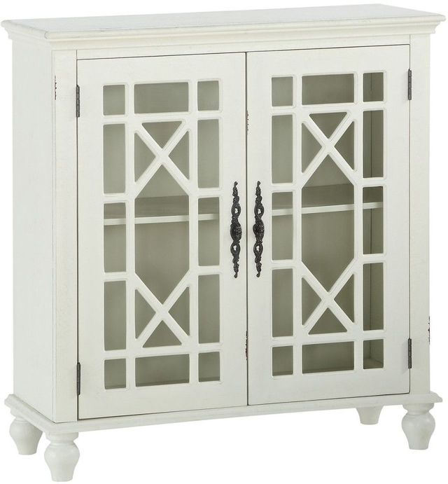 Mazin Furniture Eliza Antique White Accent Chest-1