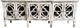 Vintage Furniture Harp 4-Door Console with Glass-0