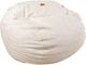 CordaRoy's® Original Ivory Faux Leather King Bean Bag Chair-0