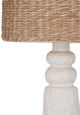 Bassett Mirror Laramie White Table Lamp-1