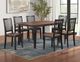 Steve Silver Co. Joplin Walnut Dining Table with Ebony Base-1