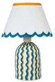 TOV Furniture Blum Blue Scalloped Table Lamp-0