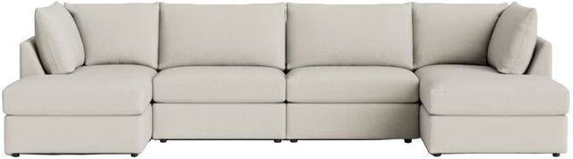 Bassett® Furniture Beckham Modular 4-Piece Double Chaise Sectional-1