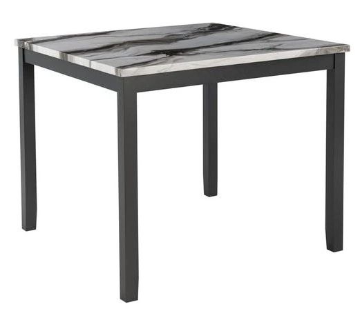 Global Furniture USA D4054 5-Piece Black Dining Table Set-2