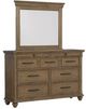 Signature Design by Ashley® Karallin Medium Brown Dresser and Mirror-0