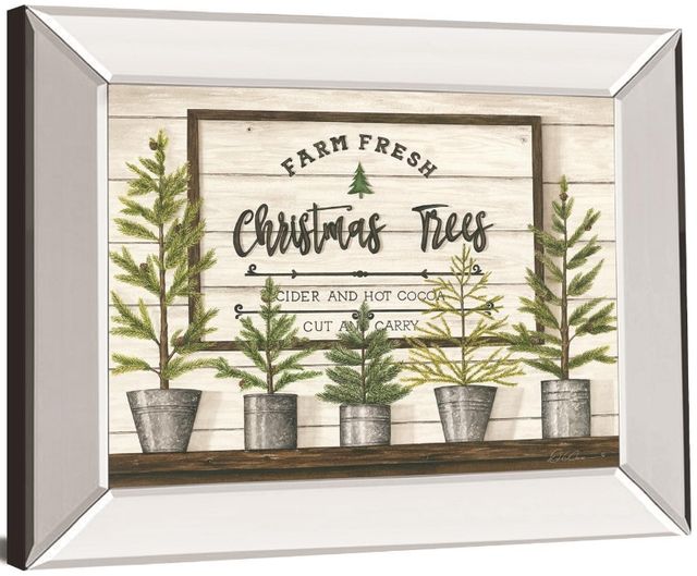 Classy Living Diane Weaver Farm Fresh Christmas Trees Wall Art-3