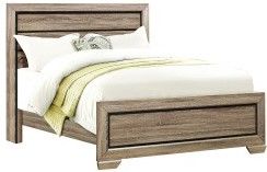 Mazin Furniture Beechnut Natural Queen Bed-2