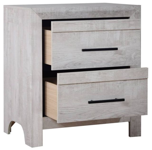 New Classic® Home Furnishings Biscayne Driftwood Nightstand-3