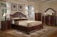 Elements International Tabasco Dark Wood Queen Storage Bed-3