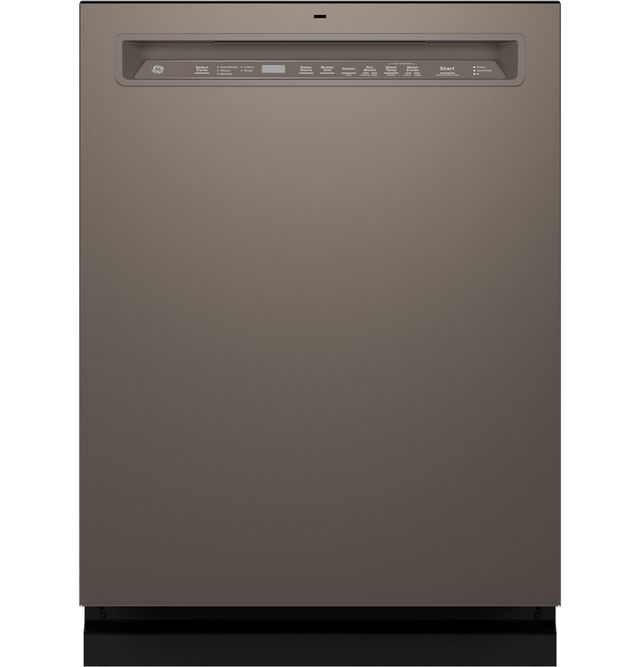 GE® 24" Slate Front Control Built-In Dishwasher-0