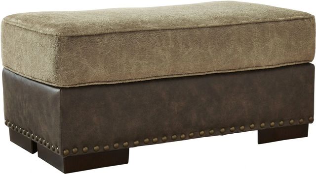 Signature Design by Ashley® Alesbury Chocolate Ottoman-0