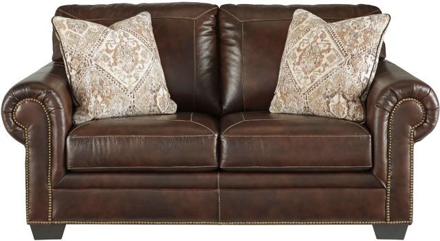 Signature Design by Ashley® Roleson 2-Piece Walnut Living Room Seating Set-2