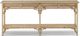 Currey & Company Olisa Natural Carafe Large Console Table-3