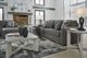Signature Design by Ashley® Gardiner Pewter Oversized Chair-4