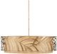 Currey & Company Idris Light Pyrite Bronze/Smokewood Chandelier-1