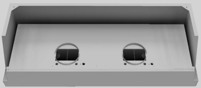 Vent-A-Hood® Designer Series 66" Stainless Steel Wall Mounted Range Hood-2