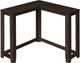 Monarch Specialties Inc. Espresso 36" Corner Console Table-0