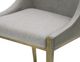 VIGFurniture Modrest Pettit Modrest Fairview Gray/Gold Dining Chair-3