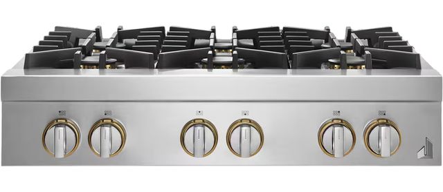 JennAir® RISE™ 36" Stainless Steel Natural Gas Rangetop-0